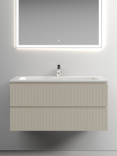 Тумба под раковину Sancos SNOB T SNT100CE 99,5х44,5х50 настенная - фото 5